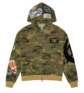 Godspeed Squadron Hoodie Camo Green